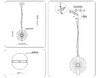 Миниатюра фото подвесной светодиодный светильник ambrella light high light lh31147 | 220svet.ru