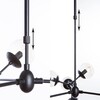 Миниатюра фото подвесная люстра arte lamp a1664sp-12bk | 220svet.ru