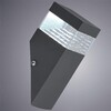 Миниатюра фото уличный настенный светильник arte lamp shalby a2218al-1bk | 220svet.ru