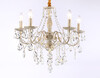 Миниатюра фото классическая подвесная люстра с хрусталем ambrella light tr4944 | 220svet.ru
