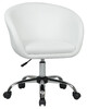 Миниатюра фото офисное кресло dobrin bobby lm-9500_ch-m_el-white-2337 | 220svet.ru