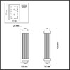 Миниатюра фото настенный светильник odeon light lordi 4821/2w | 220svet.ru