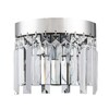 Миниатюра фото настенный светильник indigo lacrima 12026/2w chrome v000362 | 220svet.ru