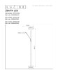Миниатюра фото торшер lucide 19791/24/02 | 220svet.ru