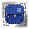 Миниатюра фото розетка встраиваемая с заземлением и защитными шторками, 16а, с usb, a+с voltum s70 vls040505 (сталь) | 220svet.ru
