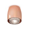 Миниатюра фото комплект накладного светильника ambrella light techno spot xs1144010 ppg/cl золото розовое полированное/прозрачный (c1144, n7191) | 220svet.ru