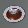 Миниатюра фото точечный светильник reluce 16085-9.0-001pt mr16 wt+rose gd | 220svet.ru