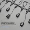 Миниатюра фото белт-лайт 5м провод черный каучук шаг 50 см ip65 ltc ubl5m/10l-1 | 220svet.ru