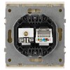 Миниатюра фото розетка эра arktik 16-3110-04 комбинированная rj45+tv шампань б0070497 | 220svet.ru