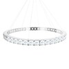 Миниатюра фото подвесной светильник loft it tiffany 10204/1000 chrome | 220svet.ru