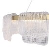 Миниатюра фото подвесной светодиодный светильник st luce voile sl6021.203.66 | 220svet.ru