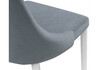 Миниатюра фото стул на металлокаркасе woodville kora white / gray 15221 | 220svet.ru