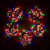 Миниатюра фото комплект 5 разноцветных нитей по 20м, 900 led, провод черный силикон, ip65 ltc kft900-2w11-1m | 220svet.ru