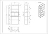 Миниатюра фото стеллаж garda decor 58db-sh16061a | 220svet.ru