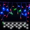 Миниатюра фото уличная светодиодная гирлянда eurosvet 230v 100-101 мульти с эффектом мерцания | 220svet.ru