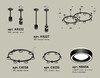 Миниатюра фото потолочный светильник на штанге ambrella light diy spot techno ring xr92221004 | 220svet.ru