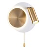 Миниатюра фото бра arte lamp syrma a2213ap-2wh | 220svet.ru