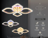 Миниатюра фото потолочный светодиодный светильник с пультом ambrella light acrylica fa5149 | 220svet.ru