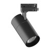Миниатюра фото трековый светодиодный светильник ideal lux quick 15w cri90 30 3000k bk on-off | 220svet.ru