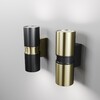 Миниатюра фото уличный настенный светильник maytoni bowery o582wl-02bs | 220svet.ru