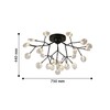 Миниатюра фото потолочная люстра f-promo skein 2480-9u | 220svet.ru