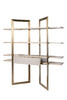 Миниатюра фото стеллаж garda decor 58db-21171stel | 220svet.ru