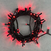 Миниатюра фото гирлянда нить с колпачком 10м красная 24в, 100 led, провод черный пвх, ip65 ltc pst100cap-11-1r | 220svet.ru