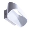 Миниатюра фото настенный светодиодный светильник arte lamp maniglia a1428ap-1wh | 220svet.ru