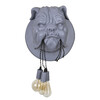 Миниатюра фото настенный светильник loft it bulldog 10177 grey | 220svet.ru