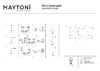 Миниатюра фото подвесной светильник maytoni basic colors mod167pl-01gr | 220svet.ru