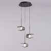 Миниатюра фото подвесной светодиодный светильник delight collection md24020901-3a black/smoky | 220svet.ru