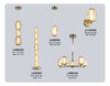 Миниатюра фото подвесной светодиодный светильник ambrella light high light lh30101 | 220svet.ru