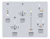 Миниатюра фото настенный светодиодный светильник ambrella light high light lh53130 | 220svet.ru