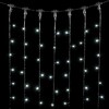 Миниатюра фото гирлянда занавес 2 x 2 м белый 220в, 400 led, провод черный пвх, ip54 ltc pcl402-11-2w | 220svet.ru