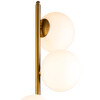 Миниатюра фото торшер tempo brass delight collection | 220svet.ru