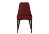 Миниатюра фото стул на металлокаркасе woodville kora wine red / black 15949 | 220svet.ru