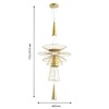 Миниатюра фото подвесной светильник favourite ardor 4839-2p | 220svet.ru