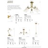 Миниатюра фото потолочная люстра lumion jackie 3704/5c | 220svet.ru