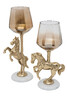 Миниатюра фото подсвечник декоративный garda decor 69-21004 | 220svet.ru