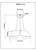 Миниатюра фото подвесной светодиодный светильник myfar ceiling cordelia mr9121-cl | 220svet.ru