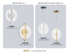 Миниатюра фото подвесной светодиодный светильник ambrella light high light lh31145 | 220svet.ru