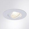 Миниатюра фото встраиваемый светильник arte lamp giro a2867pl-1wh | 220svet.ru