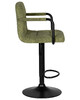 Миниатюра фото стул барный dobrin kruger arm black lm-5011-n_b-m_vv-lar-e2041-7-13001 | 220svet.ru