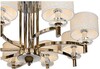 Миниатюра фото потолочная люстра ilamp fusion 88396/8 cr | 220svet.ru