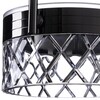 Миниатюра фото подвесной светодиодный светильник arte lamp mosaic a2094sp-1bk | 220svet.ru